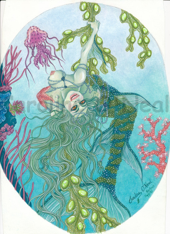 Mermaid with Sea-weed