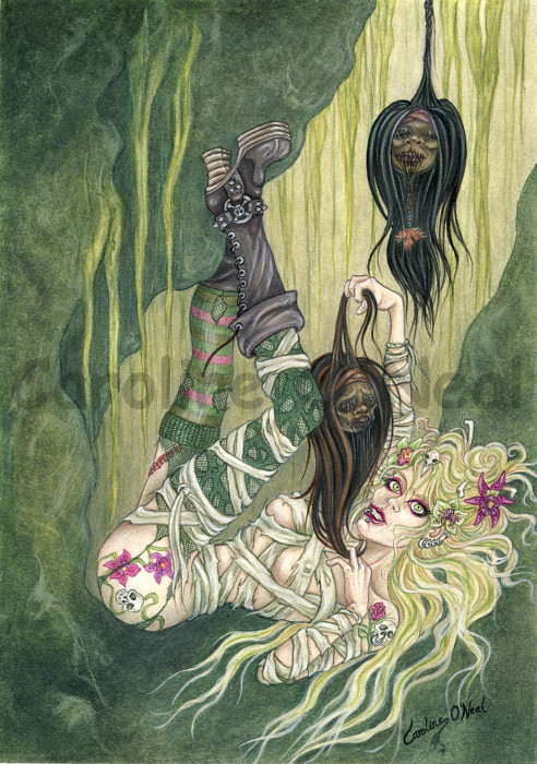 Weird Wild Orchid Girl